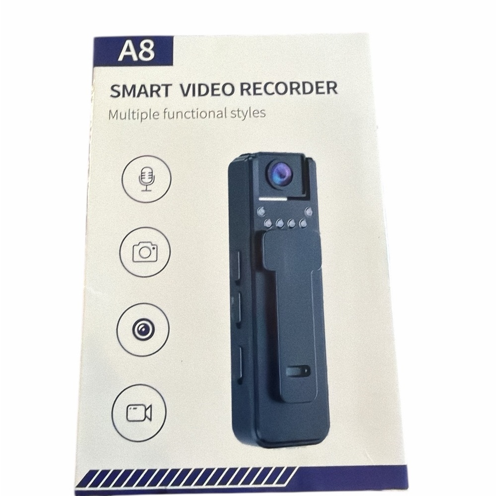 A8 Black Smart Video Recorder